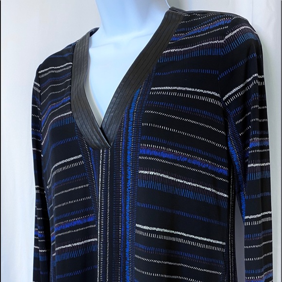 BCBGGeneration Striped Blouse - Picture 2 of 4